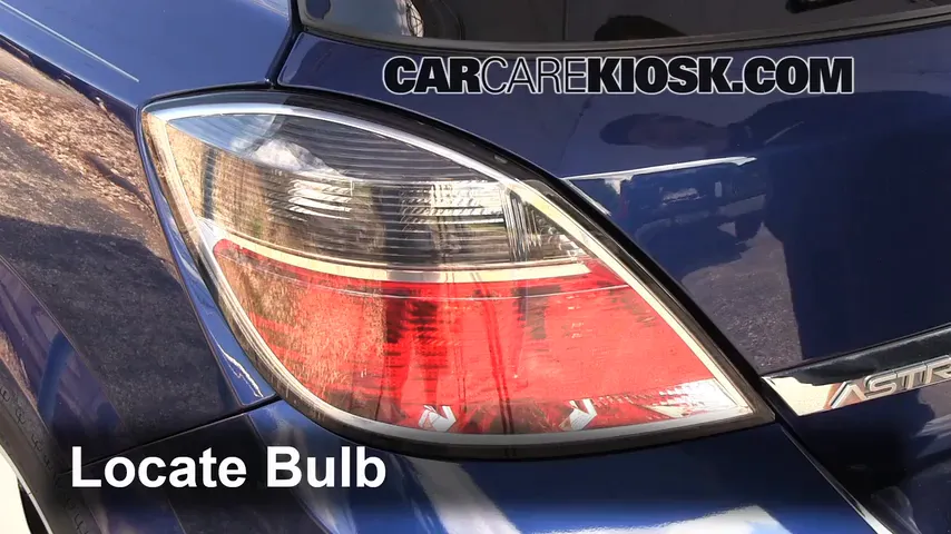 2008 Saturn Astra XR 1.8L 4 Cyl. (4 Door) Lights Brake Light (replace bulb)